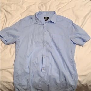 Blue dress shirt never worn